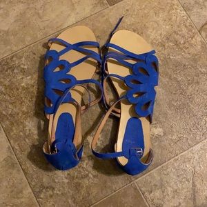 Masiero Made in Brazil , Blue Flats , size 9